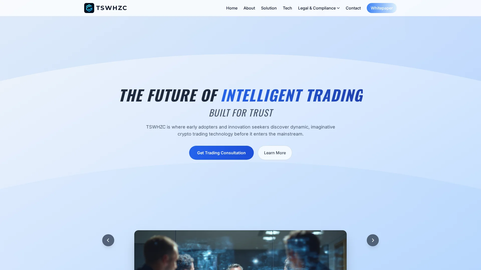 Screenshot of tswhzc.com captured at the last scan