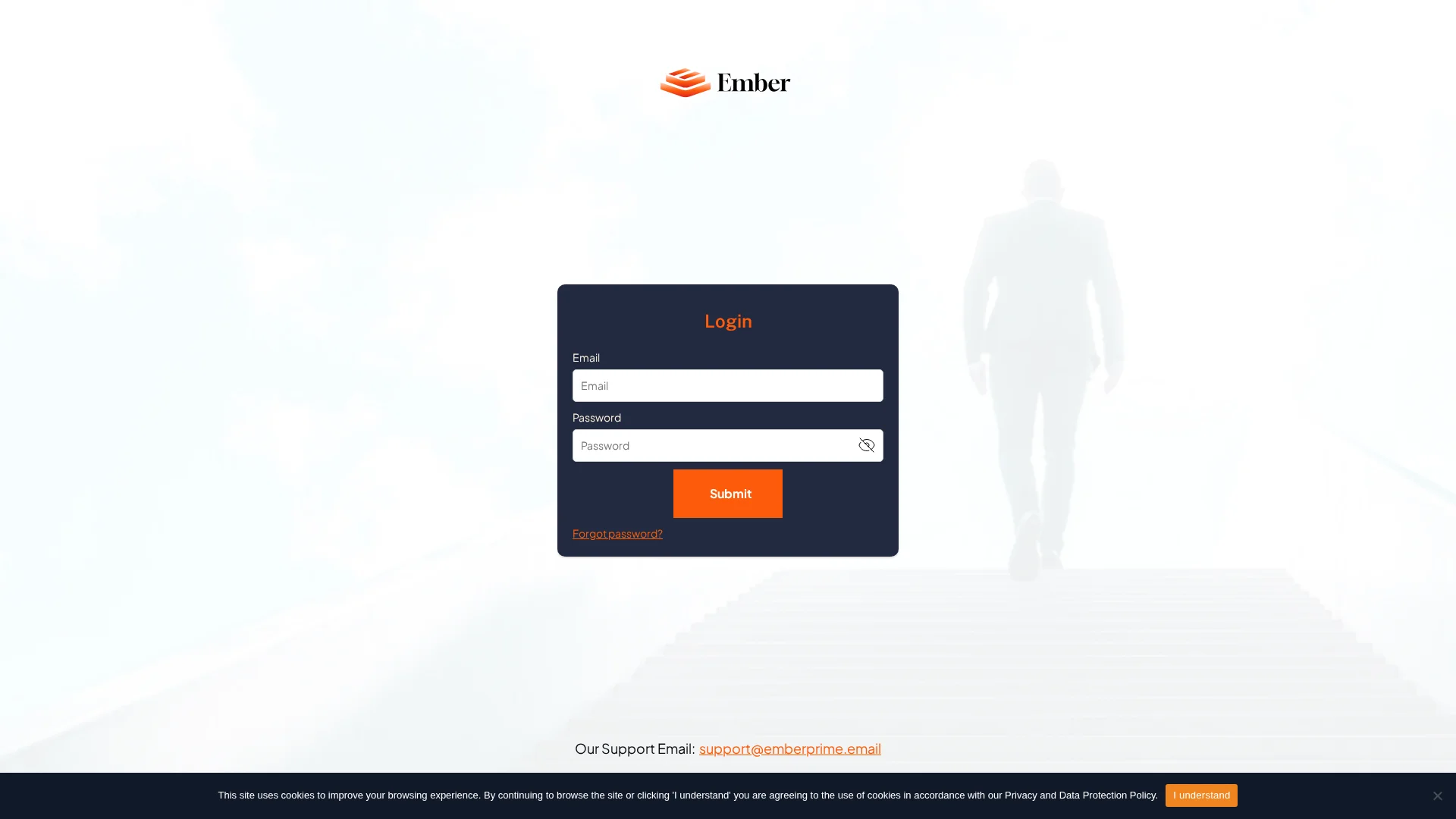 Screenshot of emberprime.com captured at the last scan