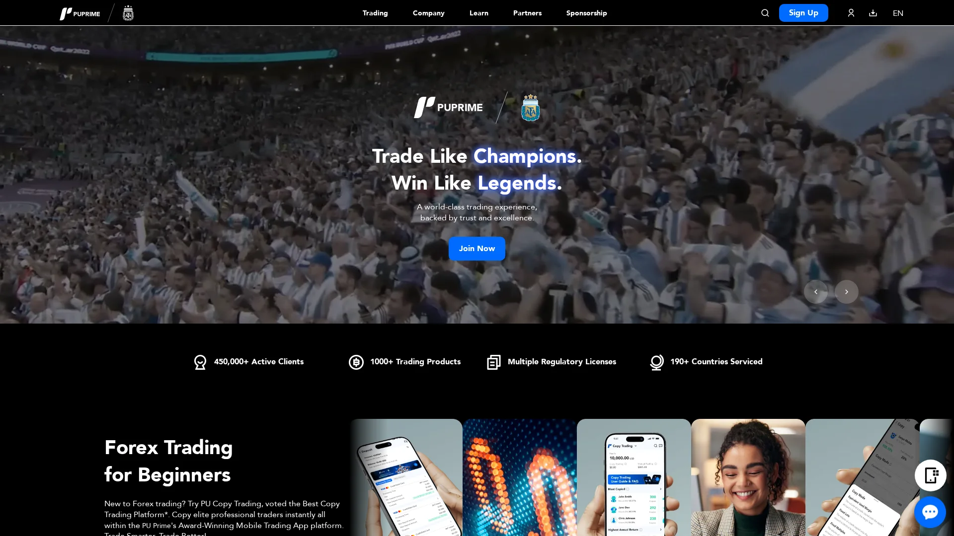 Screenshot of puprime.com captured at the last scan