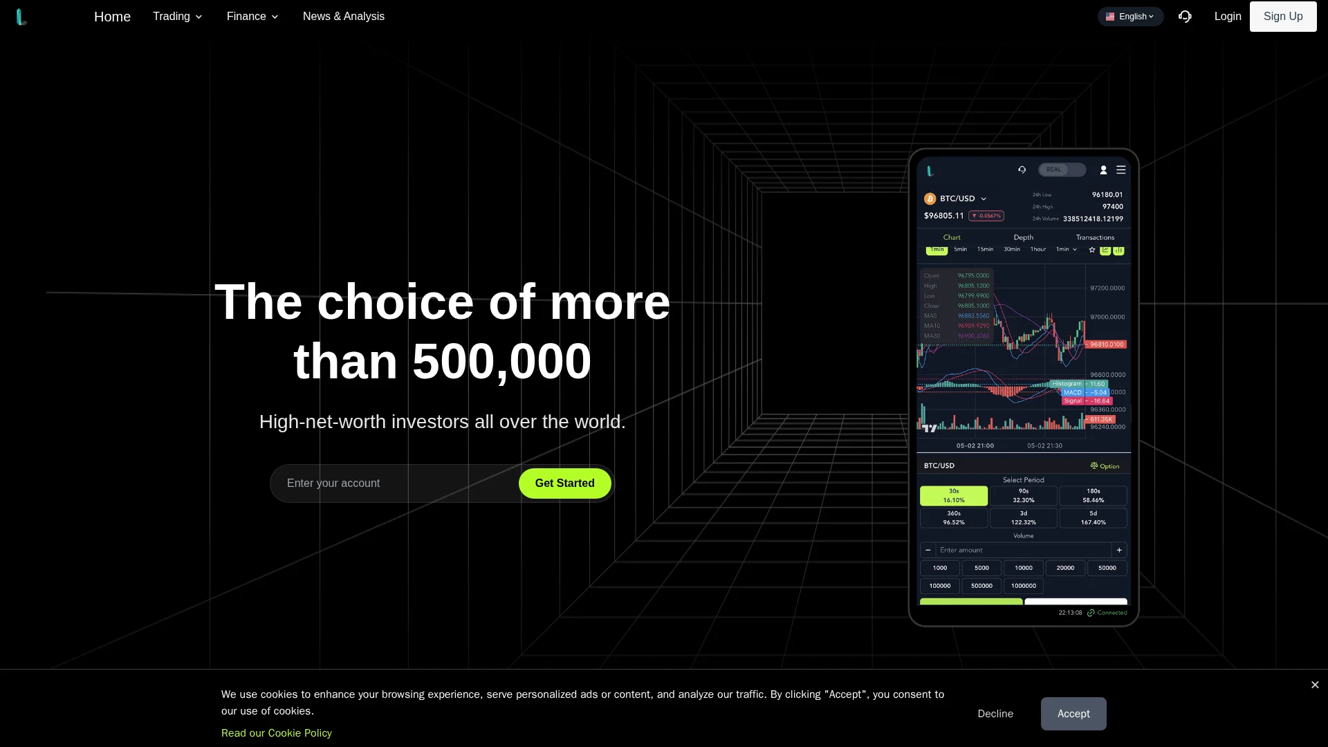 Screenshot of lambes.com captured at the last scan