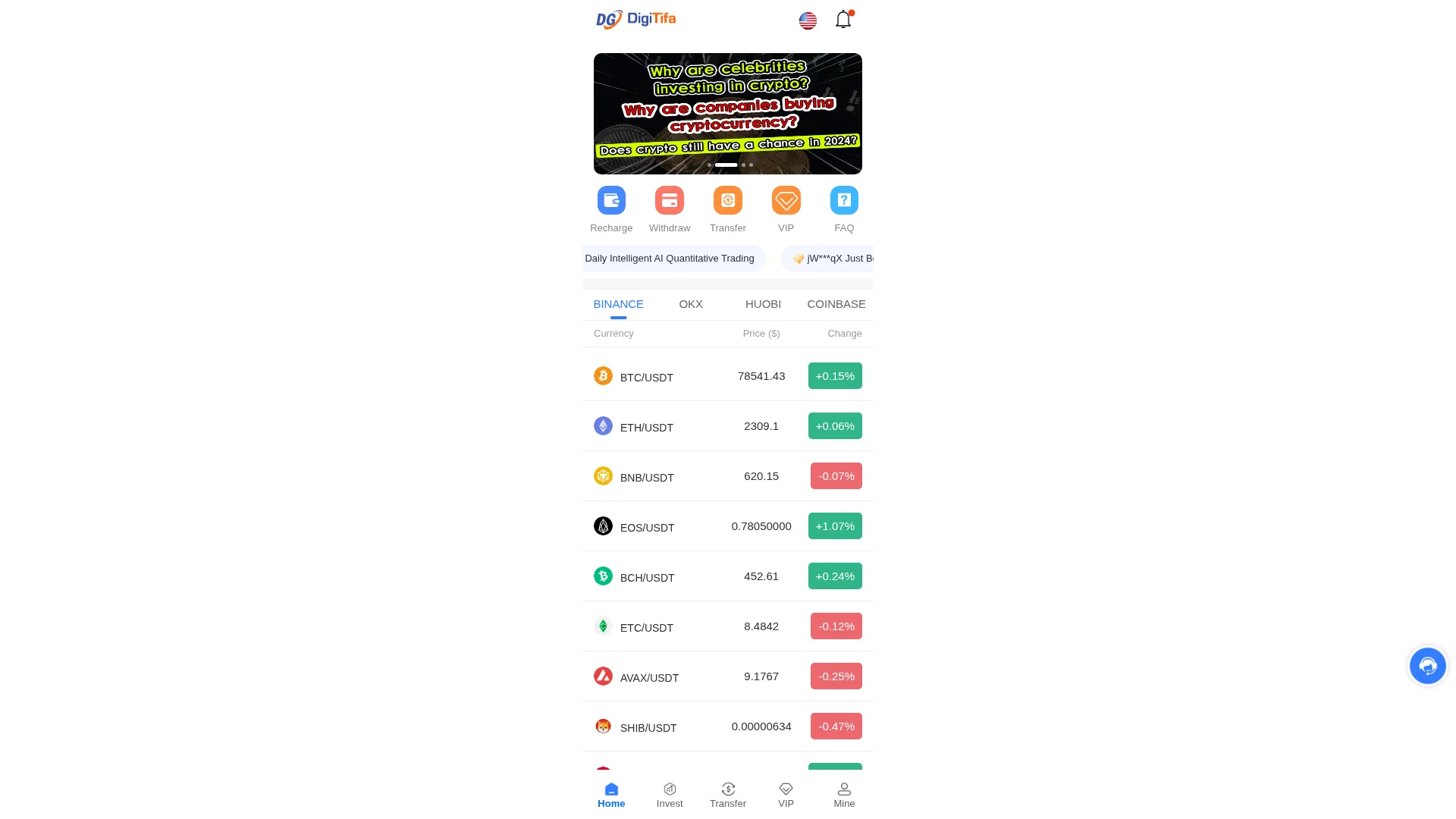 Screenshot of digitifa.vip captured at the last scan