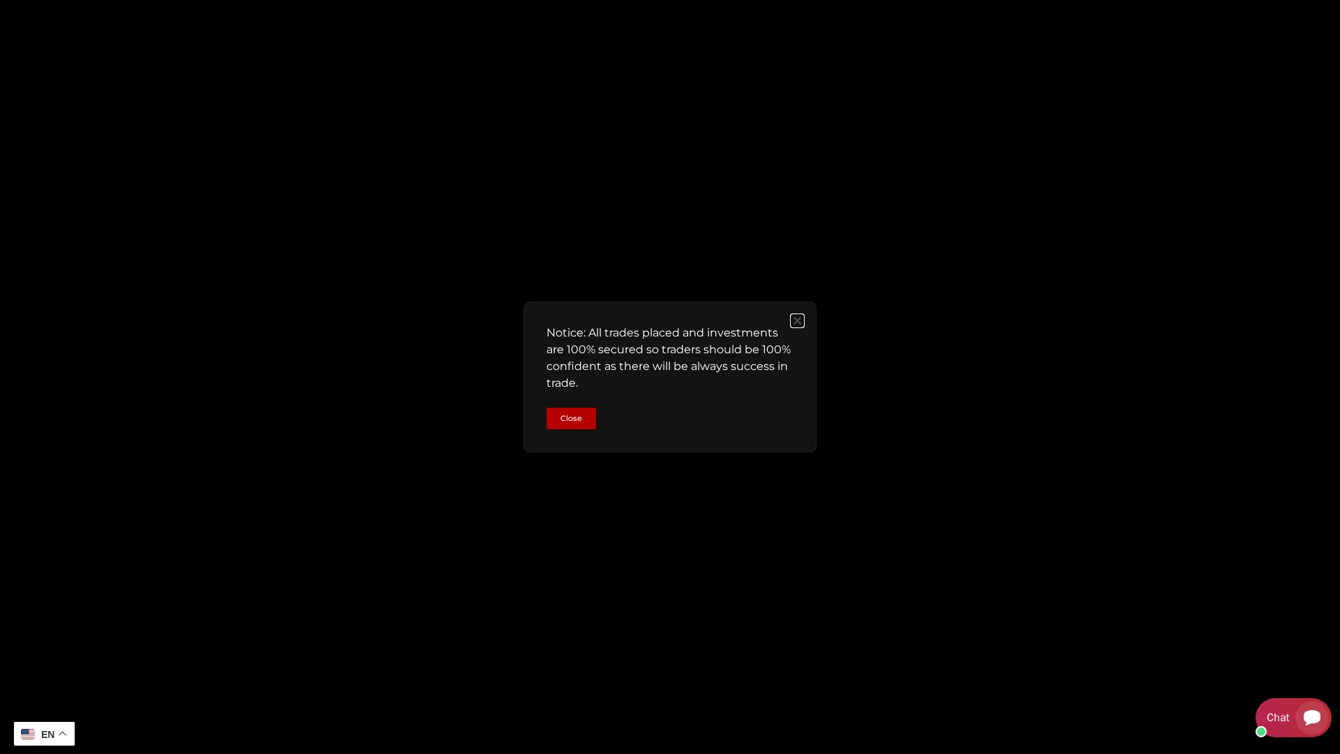 Screenshot of duskmarkettrade.com captured at the last scan