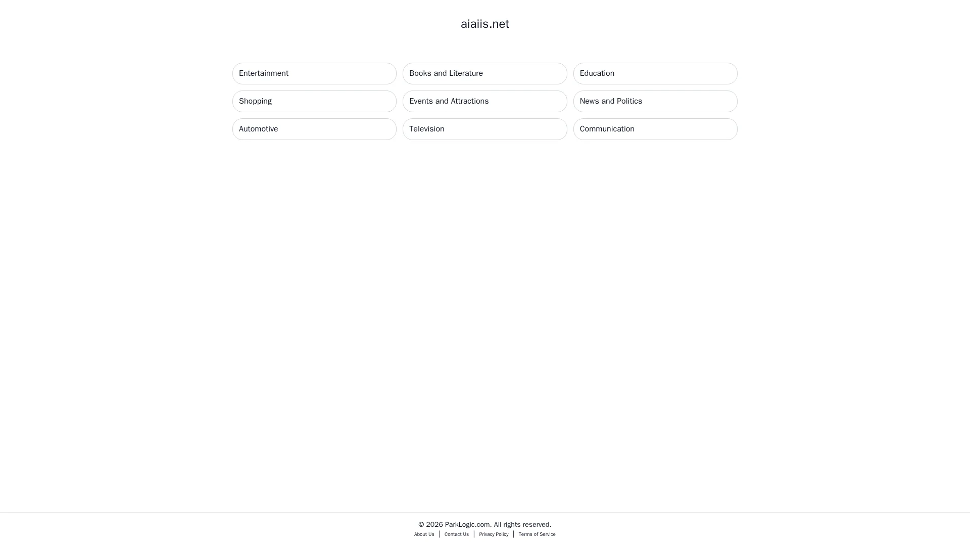 Screenshot of aiaiis.net captured at the last scan