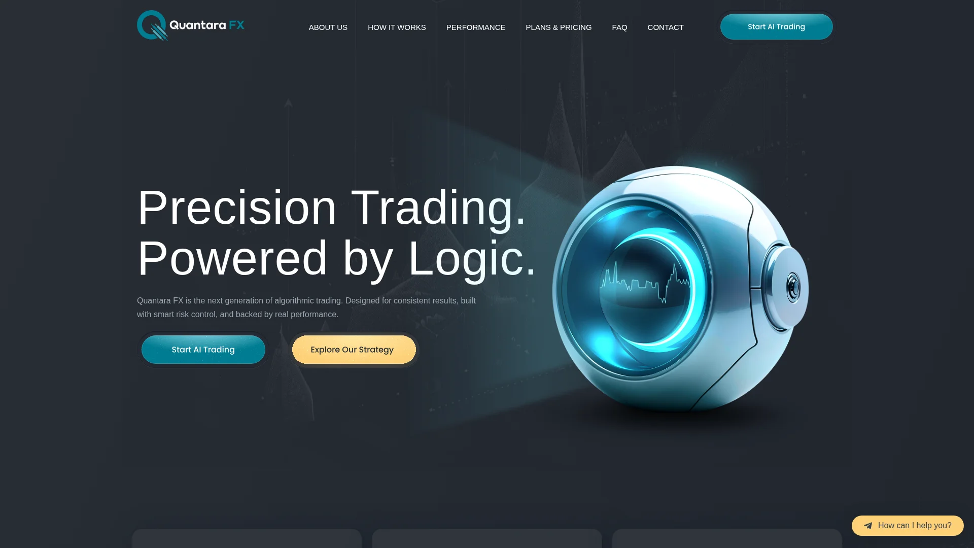 Screenshot of quantarafx.com captured at the last scan