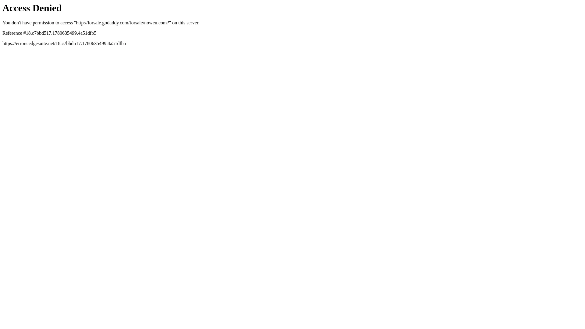 Screenshot of noweu.com captured at the last scan