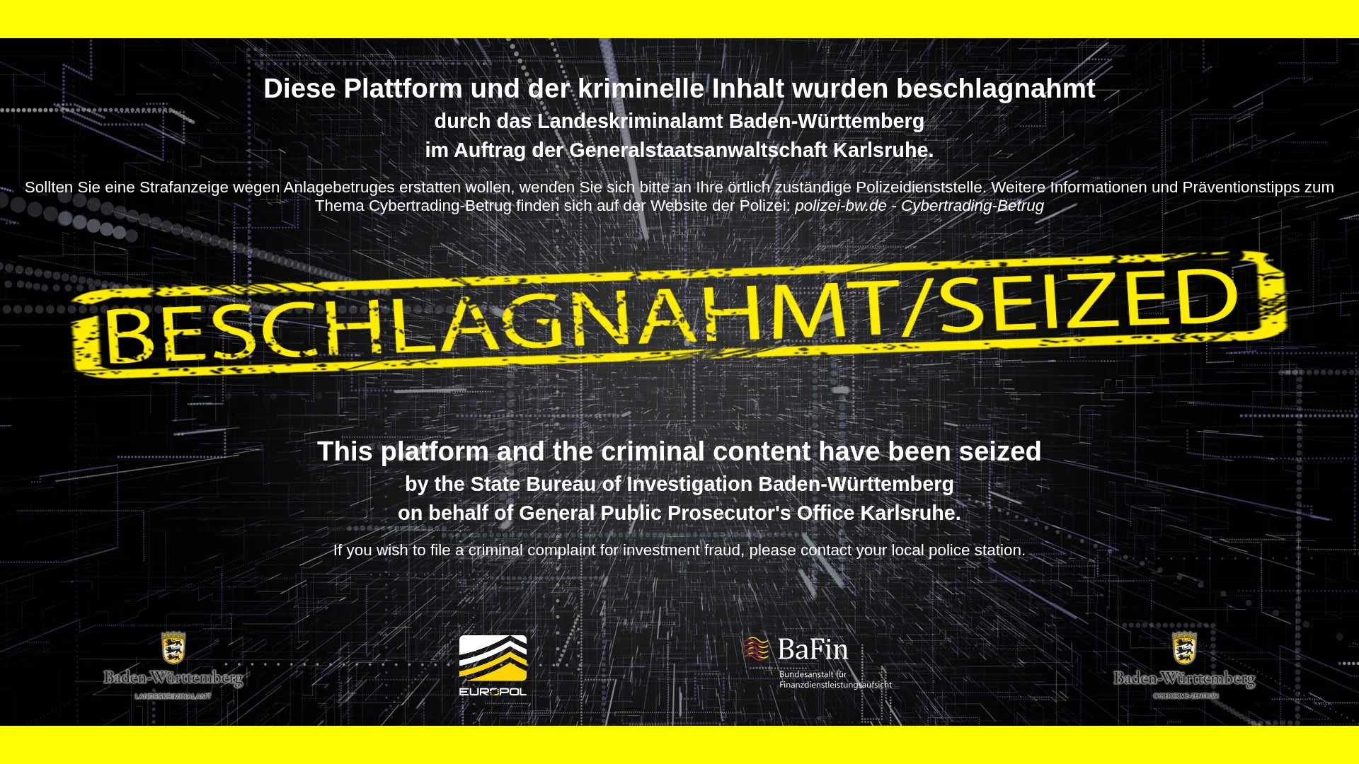 Screenshot of the-bitcoinaussiesystem.com captured at the last scan